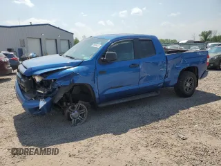 2017 Toyota Tundra SR z VIN 5TFUY5F17HX587498, wystawiony jako Copart lot #59506655 z przebiegiem 72 624 mil mil oraz Szkoda całkowita • Salvage title. Historia ofert i sprzedaży dostępna na DreamBid. Obrazek 1.