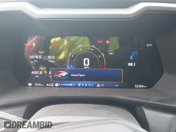 2024 Chevrolet Colorado 4WD Trail Boss with VIN 1GCPTEEK6R1293343, listed as a IAAI auction lot 42524617 with 5,284 mi miles and . Bid and sale history available at DreamBid. Image 7.