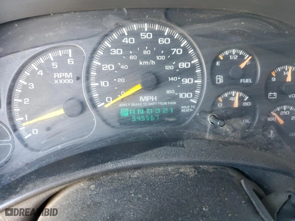 2000 GMC New Sierra 1500 SLE with VIN 2GTEK19T8Y1250220, listed as a Copart auction lot 49638885 with 345,567 mi miles and Salvage Title. Bid and sale history available at carsss.com. Image 9.