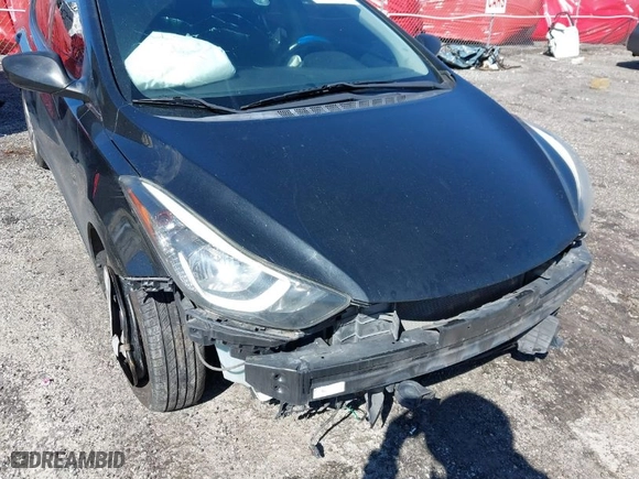 2016 Hyundai Elantra SE with VIN 5NPDH4AE4GH756150, listed as a IAAI auction lot 41600344 with 119,367 mi miles. Bid and sale history available at carsss.com. Image 6.