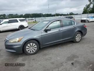 2011 Honda Accord LX with VIN 1HGCP2F39BA151374, listed as a Copart auction lot 62833525 with Not provided miles and Salvage title. Bid and sale history available at DreamBid. Image 1.