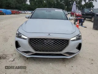 2019 Genesis G70 2.0T Advanced with VIN KMTG44LA8KU034148, listed as a Copart auction lot 71370214 with 37,482 mi miles and Non Repairable. Bid and sale history available at carsss.com. Image 5.
