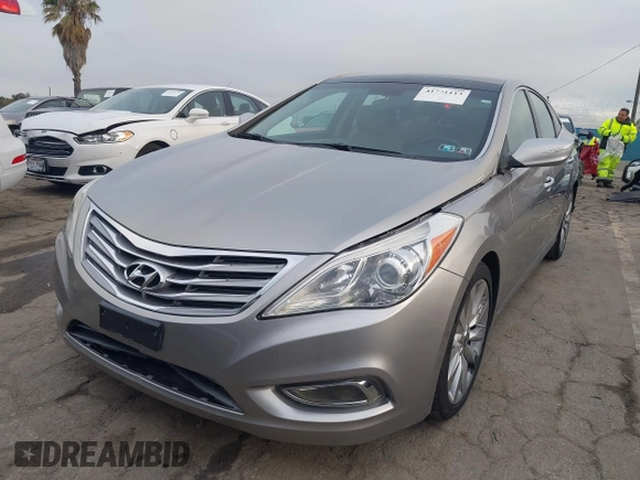 2012 Hyundai Azera with VIN KMHFH4JG8CA157582, listed as a IAAI auction lot 41771113 with 113,392 mi miles and . Bid and sale history available at carsss.com. Image 2.