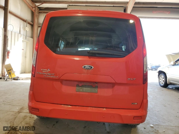 2016 Ford Transit Connect Wagon XLT with VIN NM0GE9F75G1236203, listed as a Copart auction lot 42590575 with 175,950 mi miles and Clean Title. Bid and sale history available at carsss.com. Image 6.