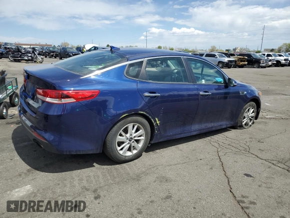 2018 Kia Optima LX with VIN 5XXGT4L3XJG228798, listed as a Copart auction lot 53640685 with 153,509 mi miles and Non Repairable. Bid and sale history available at carsss.com. Image 3.