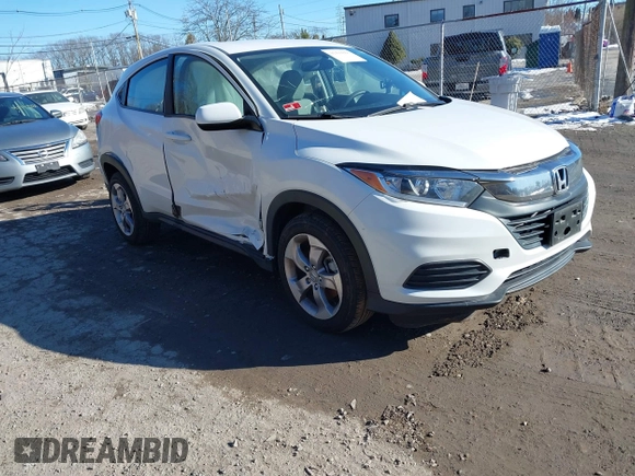 2022 Honda HR-V LX with VIN 3CZRU6H30NM732687, listed as a IAAI auction lot 41429860 with 21,049 mi miles. Bid and sale history available at carsss.com. Image 1.