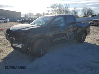 2025 Honda Ridgeline Sport z VIN 5FPYK3F11SB003743, wystawiony jako Copart lot #86756304 z przebiegiem Nie podano mil oraz Szkoda całkowita • Salvage title. Historia ofert i sprzedaży dostępna na DreamBid. Obrazek 1.