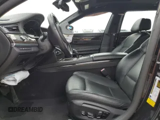 2015 BMW 7 Series 750Li with VIN WBAYE8C50FD781398, listed as a Copart auction lot 49519484 with 54,075 mi miles and Salvage Title. Bid and sale history available at carsss.com. Image 7.