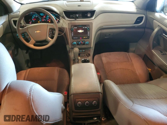 2017 Chevrolet Traverse LS with VIN 1GNKRFED4HJ165608, listed as a Copart auction lot 57944705 with 222,578 mi miles and Salvage title. Bid and sale history available at DreamBid. Image 8.