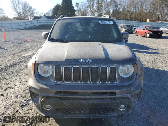 2019 Jeep Renegade Limited with VIN ZACNJAD14KPK28198, listed as a Copart auction lot 88867705 with 71,649 mi miles and Salvage Title. Bid and sale history available at DreamBid. Image 5.