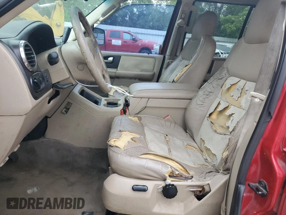 2003 Ford Expedition Eddie Bauer with VIN 1FMFU17L23LB34138, listed as a Copart auction lot 56246555 with 221,758 mi miles and Salvage title. Bid and sale history available at DreamBid. Image 7.