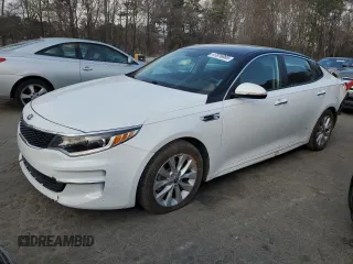 2016 Kia Optima LX with VIN 5XXGT4L3XGG071430, listed as a Copart auction lot 47876865 with 126,415 mi miles and Salvage Title. Bid and sale history available at carsss.com. Image 1.