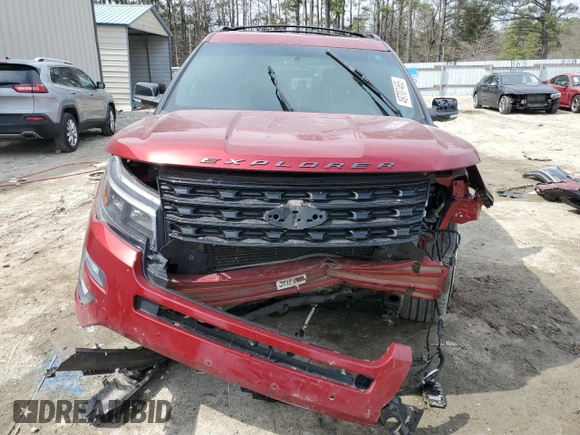 2017 Ford Explorer Sport with VIN 1FM5K8GT3HGE34118, listed as a Copart auction lot 49707465 with 82,042 mi miles and Salvage title. Bid and sale history available at DreamBid. Image 5.