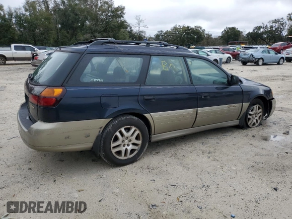 2002 Subaru Legacy Outback with VIN 4S3BH665426633219, listed as a Copart auction lot 88318815 with 223,259 mi miles and Salvage title. Bid and sale history available at DreamBid. Image 3.