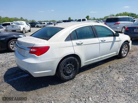 2014 Chrysler 200 LX with VIN 1C3CCBAB5EN123551, listed as a IAAI auction lot 42009218 with 145,661 mi miles. Bid and sale history available at carsss.com. Image 4.