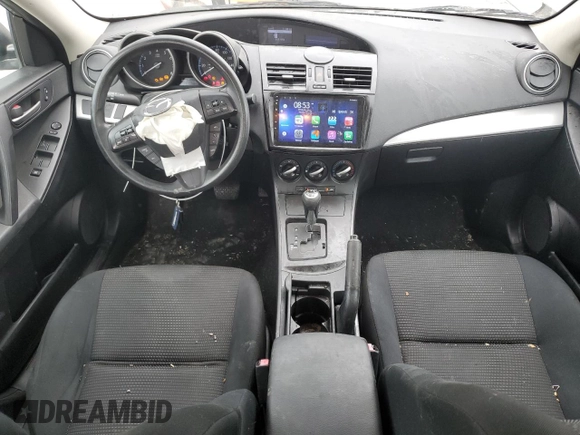 2013 Mazda Mazda3 i Sport with VIN JM1BL1U73D1740574, listed as a Copart auction lot 51494495 with 98,319 mi miles and Salvage Title. Bid and sale history available at carsss.com. Image 8.