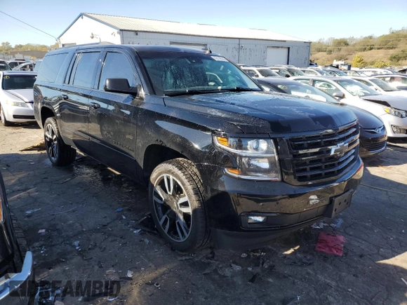 2019 Chevrolet Suburban Premier with VIN 1GNSKJKJ6KR134774, listed as a Copart auction lot 76118314 with 69,523 mi miles and Salvage Title. Bid and sale history available at DreamBid. Image 4.