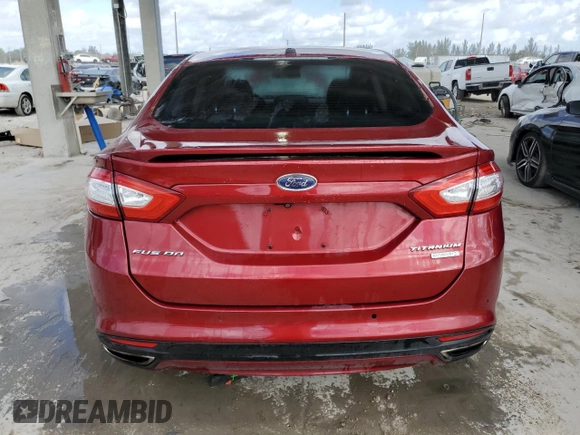 2016 Ford Fusion Titanium with VIN 3FA6P0K99GR110286, listed as a Copart auction lot 45089985 with 95,066 mi miles and Salvage Title. Bid and sale history available at DreamBid. Image 6.