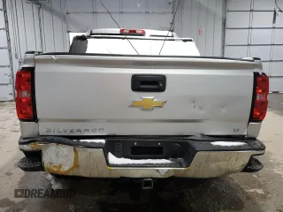 2018 Chevrolet Silverado 1500 LT with VIN 3GCUKREC6JG615006, listed as a Copart auction lot 88089605 with Not Provided miles and Salvage Title. Bid and sale history available at DreamBid. Image 6.