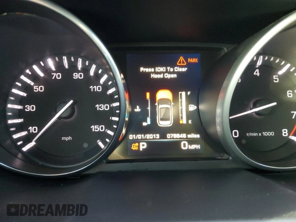 2015 Land Rover Range Rover Evoque Pure Premium with VIN SALVR2BG4FH975377, listed as a Copart auction lot 47570725 with 78,646 mi miles and Salvage title. Bid and sale history available at DreamBid. Image 9.