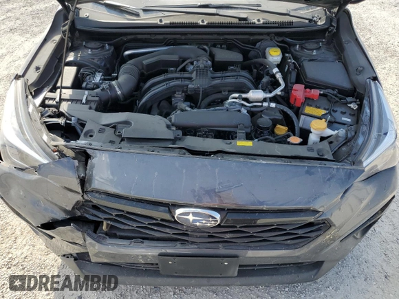 2024 Subaru Impreza RS with VIN JF1GUHHC6R8346395, listed as a Copart auction lot 74569334 with 7,253 mi miles and Salvage Title. Bid and sale history available at carsss.com. Image 12.