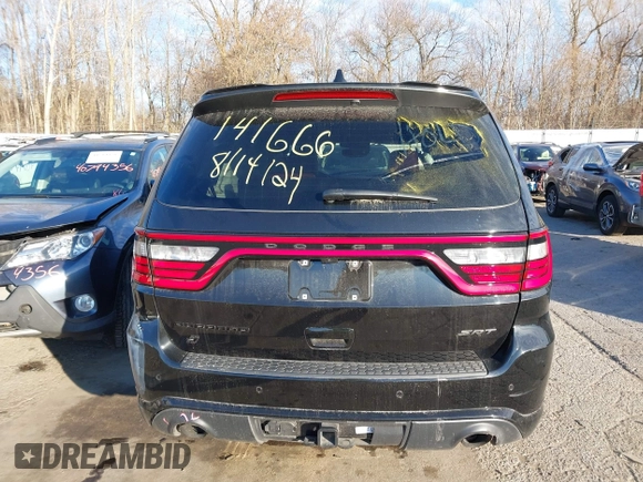 2023 Dodge Durango SRT 392 Premium with VIN 1C4SDJGJ9PC693449, listed as a IAAI auction lot 40796697 with 4,633 mi miles and . Bid and sale history available at DreamBid. Image 16.
