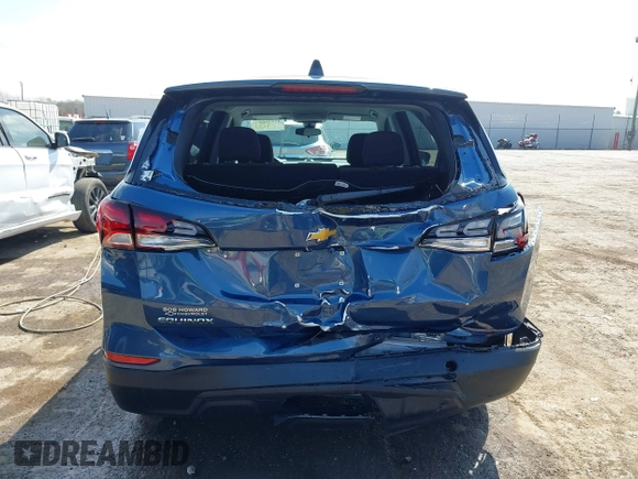 2024 Chevrolet Equinox LS with VIN 3GNAXHEG7RL221848, listed as a IAAI auction lot 41916003 with 10,249 mi miles and . Bid and sale history available at DreamBid. Image 16.