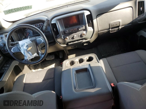 2018 Chevrolet Silverado 1500 LT with VIN 1GCUKREC3JF196971, listed as a Copart auction lot 49260235 with Not Provided miles and Salvage Title. Bid and sale history available at DreamBid. Image 8.