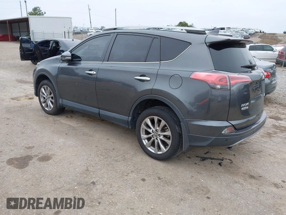2017 Toyota RAV4 Limited with VIN JTMYFREV6HJ109207, listed as a IAAI auction lot 41206383 with 113,516 mi miles. Bid and sale history available at carsss.com. Image 3.