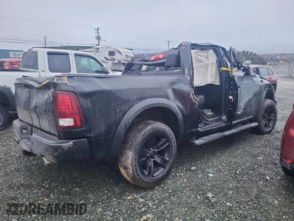 2021 Ram 1500 Warlock z VIN 1C6RR7LT9MS555896, wystawiony jako Copart lot #87587505 z przebiegiem Nie podano mil oraz Nie do naprawy • Non repairable. Historia ofert i sprzedaży dostępna na DreamBid. Obrazek 3.