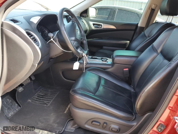2018 Nissan Pathfinder SL with VIN 5N1DR2MM5JC665004, listed as a Copart auction lot 48558805 with 86,758 mi miles and Salvage Title. Bid and sale history available at carsss.com. Image 7.