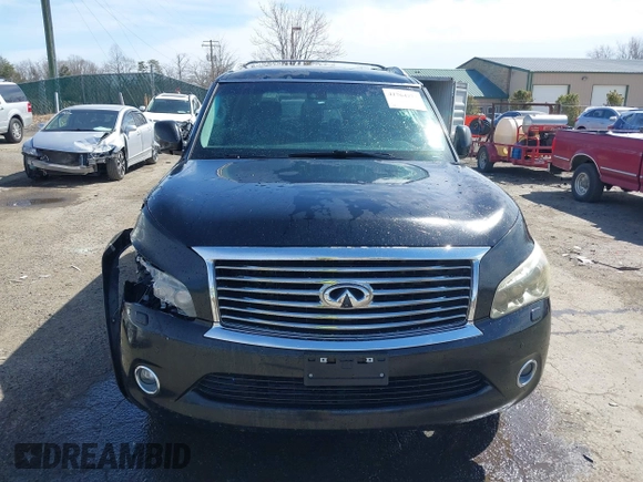2011 Infiniti QX56 8-passenger с VIN JN8AZ2NC2B9303163, выставлен на аукционе IAAI как лот 41764273 с пробегом 198 297 миль миль и . История ставок и продаж доступна на DreamBid. Изображение 12.
