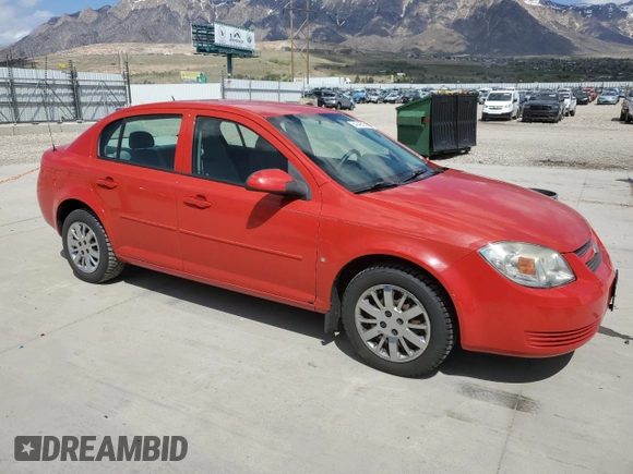 2009 Chevrolet Cobalt with VIN 1G1AT58H397231247, listed as a Copart auction lot 54049565 with 130,640 mi miles and Salvage Title. Bid and sale history available at DreamBid. Image 4.