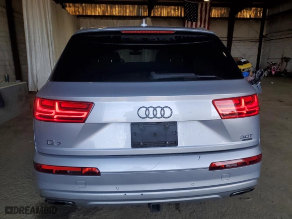 2018 Audi Q7 Prestige with VIN WA1VAAF73JD054152, listed as a Copart auction lot 49388935 with 78,847 mi miles and Salvage Title. Bid and sale history available at carsss.com. Image 6.