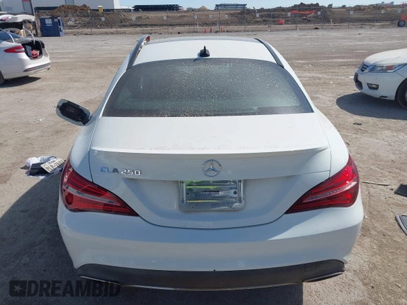 2018 Mercedes-Benz CLA with VIN WDDSJ4EB6JN546206, listed as a IAAI auction lot 41867405 with 161,389 mi miles. Bid and sale history available at carsss.com. Image 15.