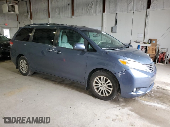 2013 Toyota Sienna XLE AAS with VIN 5TDYK3DC8DS391968, listed as a Copart auction lot 52966845 with 222,268 mi miles and Clean Title. Bid and sale history available at DreamBid. Image 4.