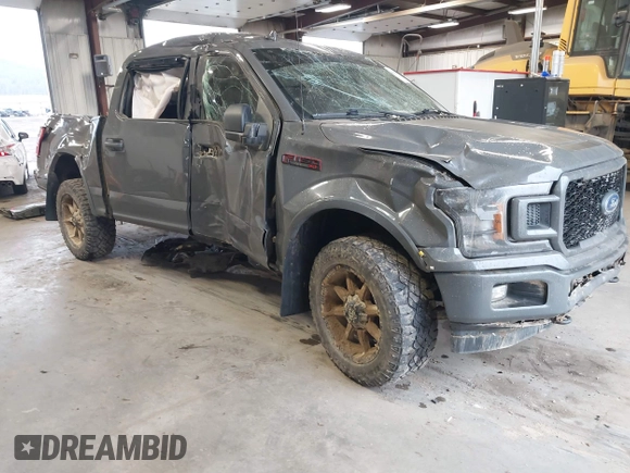 2018 Ford F-150 XL z VIN 1FTEW1E54JFC57899, wystawiony jako IAAI lot #41632872 z przebiegiem 186 366 mil mil oraz . Historia ofert i sprzedaży dostępna na DreamBid. Obrazek 1.