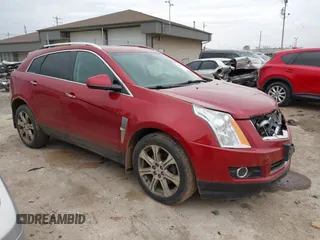 2012 Cadillac SRX Performance Collection with VIN 3GYFNEE36CS555764, listed as a IAAI auction lot 41813873 with 162,680 mi miles. Bid and sale history available at carsss.com. Image 1.