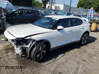 2023 Polestar 2 with VIN YSMEG3KA9PL124709, listed as a Copart auction lot 56132155 with 54,255 mi miles and Clean Title. Bid and sale history available at DreamBid. Image 1.