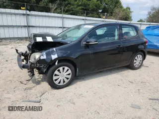 2011 Volkswagen Golf with VIN WVWBA7AJ2BW102566, listed as a Copart auction lot 64040725 with 160,916 mi miles and Salvage title. Bid and sale history available at DreamBid. Image 1.