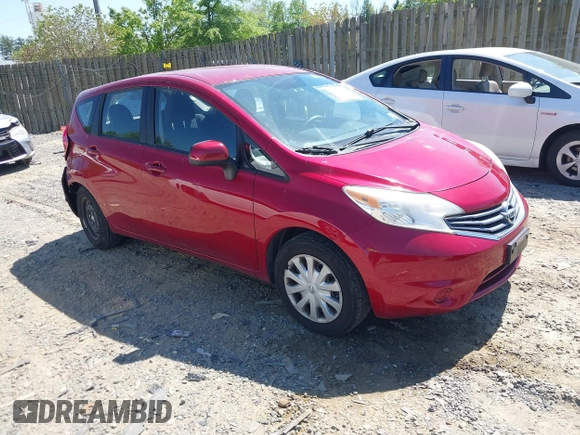 2014 Nissan Note SV with VIN 3N1CE2CP3EL412381, listed as a IAAI auction lot 42134204 with 61,189 mi miles and . Bid and sale history available at DreamBid. Image 1.