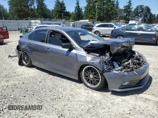 2016 Volkswagen Jetta Sport with VIN 3VWD17AJ4GM221703, listed as a Copart auction lot 63020575 with Not provided miles and Salvage title. Bid and sale history available at DreamBid. Image 4.