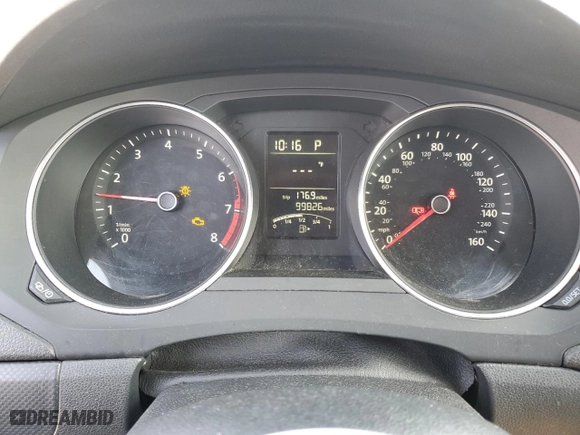 2016 Volkswagen Jetta Sedan 1.4T S with VIN 3VW267AJ3GM244396, listed as a Copart auction lot 50742965 with 99,826 mi miles and Clean Title. Bid and sale history available at carsss.com. Image 9.