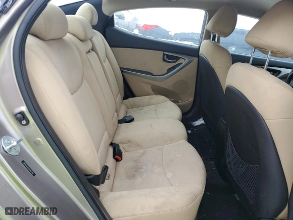 2012 Hyundai Elantra GLS with VIN 5NPDH4AE1CH064700, listed as a Copart auction lot 44126885 with 112,389 mi miles and Salvage Title. Bid and sale history available at carsss.com. Image 10.