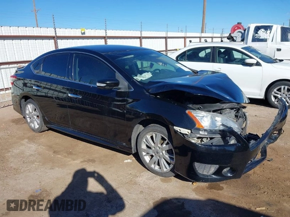 2015 Nissan Sentra SV with VIN 3N1AB7AP9FY331065, listed as a IAAI auction lot 41480313 with Not Provided miles and . Bid and sale history available at DreamBid. Image 1.