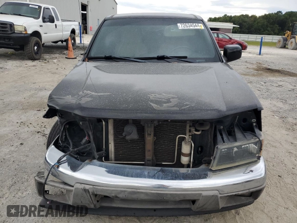 2011 GMC Canyon SLE1 with VIN 1GTD5MFE5B8124136, listed as a Copart auction lot 72634544 with 183,975 mi miles and Salvage Title. Bid and sale history available at carsss.com. Image 5.