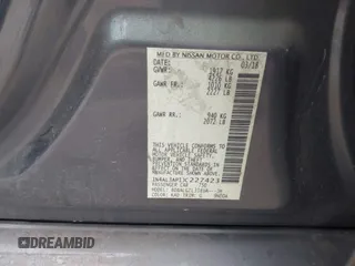 2018 Nissan Altima 2.5 SR with VIN 1N4AL3AP1JC227423, listed as a IAAI auction lot 41911284 with 133,227 mi miles. Bid and sale history available at carsss.com. Image 9.
