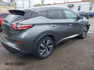 2015 Nissan Murano SL with VIN 5N1AZ2MH9FN254755, listed as a IAAI auction lot 42030540 with 44,135 mi miles and . Bid and sale history available at DreamBid. Image 4.