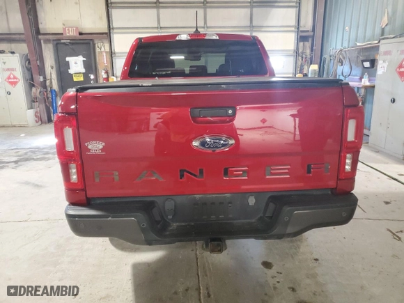 2020 Ford Ranger XL with VIN 1FTER4FHXLLA66526, listed as a Copart auction lot 48497245 with 50,117 mi miles and Salvage Title. Bid and sale history available at carsss.com. Image 6.