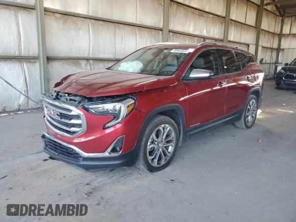 2020 GMC Terrain SLT with VIN 3GKALPEX7LL142268, listed as a Copart auction lot 69943854 with 126,136 mi miles and Salvage Title. Bid and sale history available at carsss.com. Image 1.
